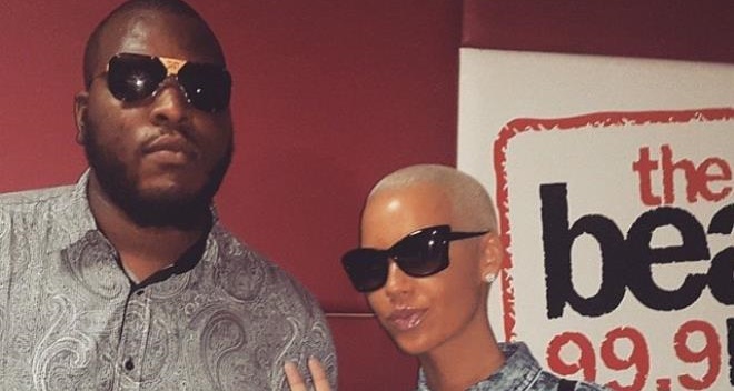 Patoranking Begs Amber Rose on Social Media