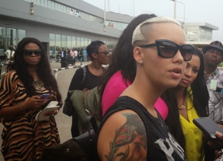 Amber Rose, Boris Kodjoe, Karly Redd In Nigeria For Miss Earth [Pictures]