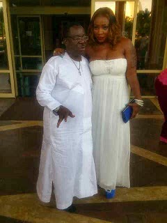 Photos: Anita Joseph & Mr Ibu At Aliu Mahama Son’s Wedding in Ghana