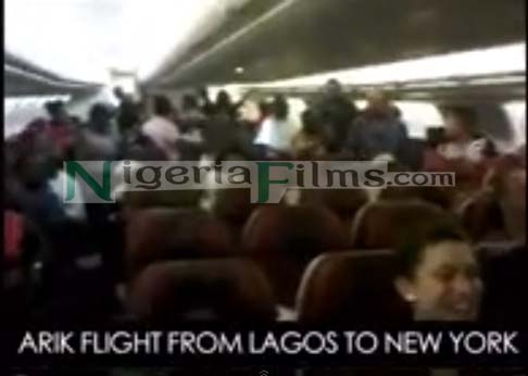 Arik Air Keeps Passengers Hostage Including Banky W (Video)