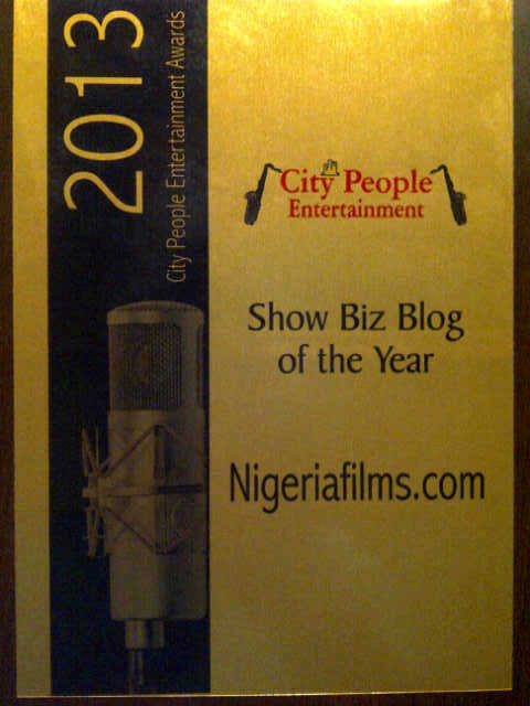 Nigeriafilms.com Emerges Best Showbiz Blog At City People Awards