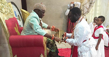 Warri Billionaire, Ayiri Emani, Reaffirms his Title as the Akulagba of Warri.