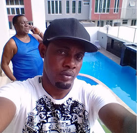 Mr Ibu At AY’s Posh Lekki Home