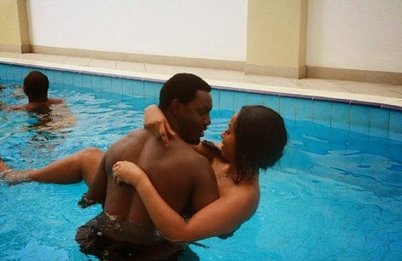 Comedian AY and His Wife Shares Romantic Moments together