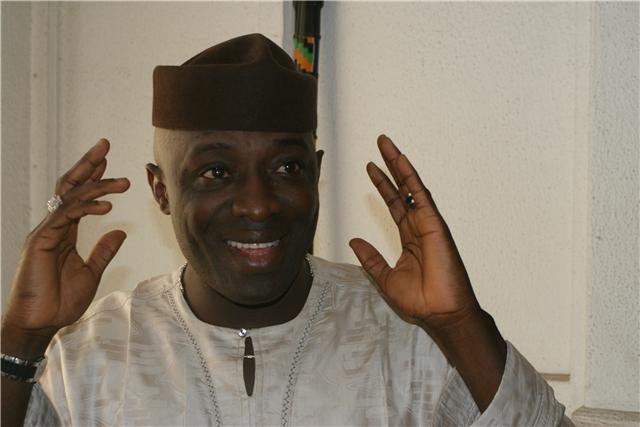 Adewale Ayuba Plays The Drum For Nigeriafilms.com