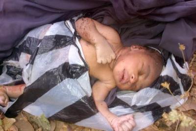 Baby Boy Found Alive In A Pit At Kaduna State