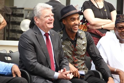 German President, Joachim Gauck Meets with Ade Bantu