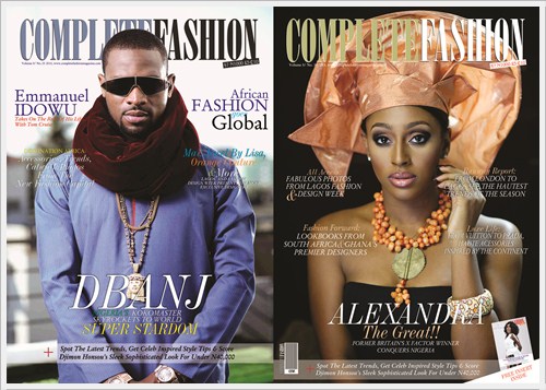 D’Banj Covers Complete Fashion Magazine