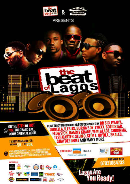 P-Square, Eldee, Chidinma, Others Headline ‘Beat Of Lagos’ Concert