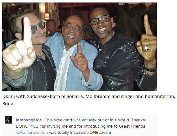 D’banj Hangs Out With Bill Gates