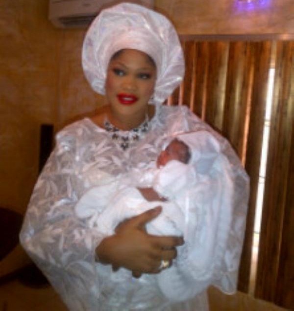 Bisi Ibidapo Obe, Mosun Filani Christen Babies (Pictures)