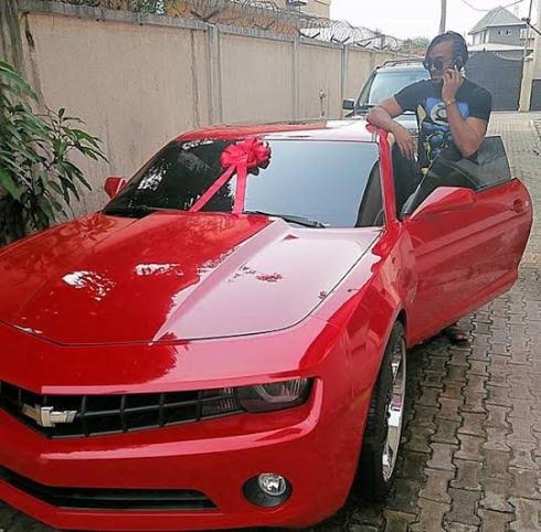 See What Former Mr. Nigeria, Bryan Okwara Got As Valentine’s Gift (photo)