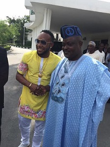 Kcee, Harrysong Meets with Gov. Ambode (Photos)