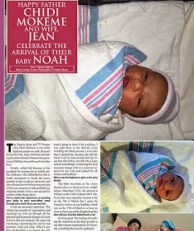 Chidi Mokeme Gets Baby Boy From US-Based Wife