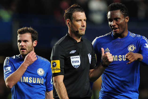 Mikel Obi Gets 3 Match Ban, £60,000 Fine For Mark Clattenburg Threats