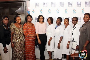 Omotola Jalade Renews Contract Ahead of Birthday Celebration (Photos)