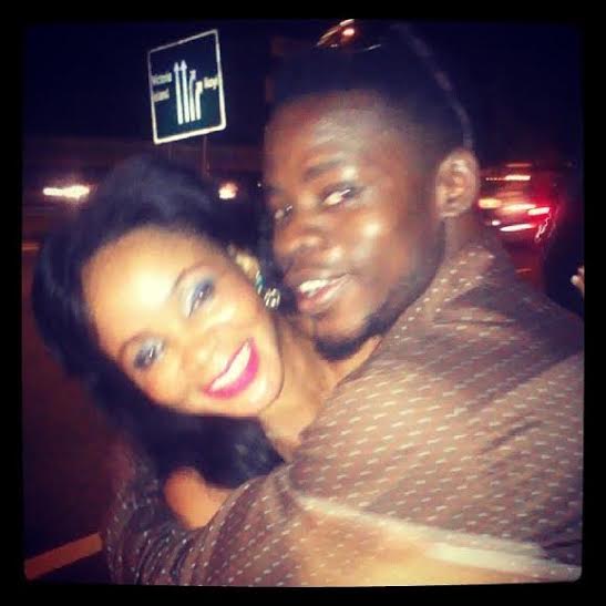 Actress, Cossy  Heat Up With Artiste, Ransome On Lagos 3rd Mainland Bridge