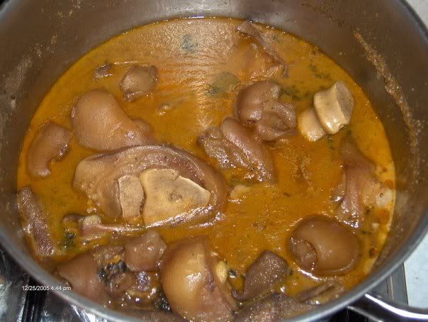 Recipies:  Learn to cook local Cow Tail Stew