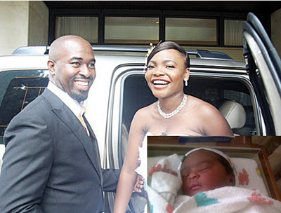 MTV VJ,CYNTHIA OKPALA MBANEFO DELIVERS BABY BOY