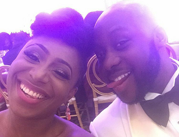 Dakore Akande, Hubby Play Around At Majid Michel Vow Renewal (Photos)