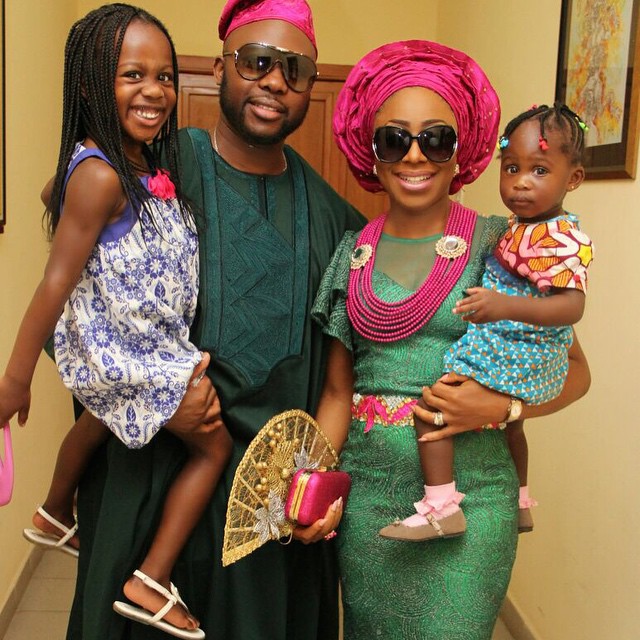 Dakore Akande shares beautiful family photo