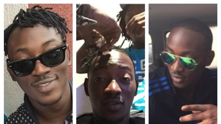 Dammy Krane Cuts Dreadlocks For General Muhammadu Buhari