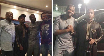 Photos of How Dangote Settled Don Jazzy and Olamide Beef