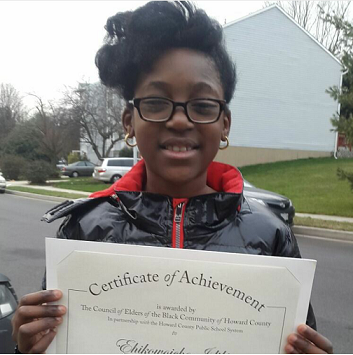 2Face Daughter Gets Honoured in US (Photo)