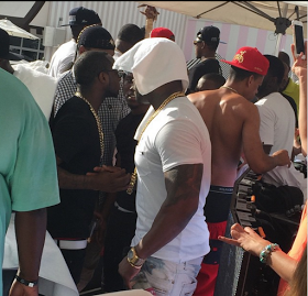 Davido Performs With 50 Cent In Las Vegas (Pictures)