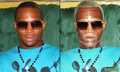 Ever wondered what Tuface and DBanj will look like in old age? Well, wonder no more…