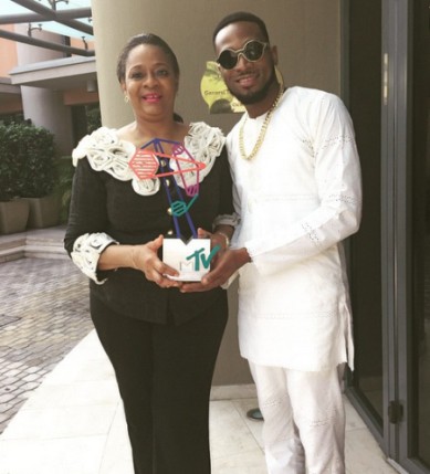 D’Banj Visits New World Bank VP, Arunma Oteh