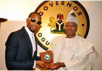 D’banj Visits Ogun State Governor