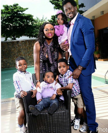 Desmond Elliot Shares Family Photo