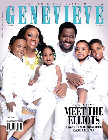 Desmond Elliot Covers Genevieve Magazine With Family