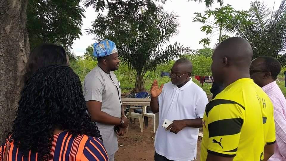 Desmond Elliot Begins Duty, Visits Benue State Governor (Photos)