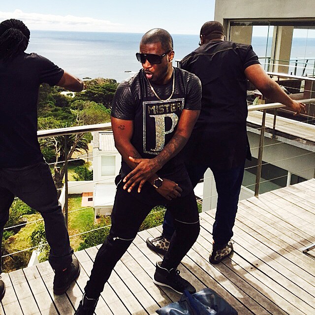 Don Jazzy, P-Square Unviel ‘Collabo’ Video Shoot (Photos)