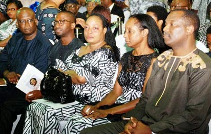 Dr. Stella Adadevoh’s Family Grieves At Her Tribute Ceremony