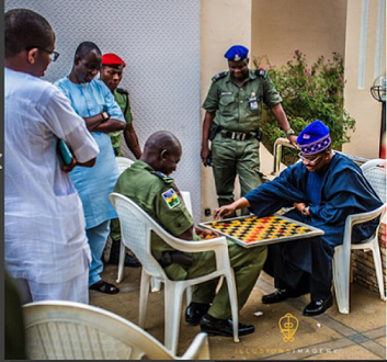 See What Oyo State Governor was Doing with is Holiday (Photo)