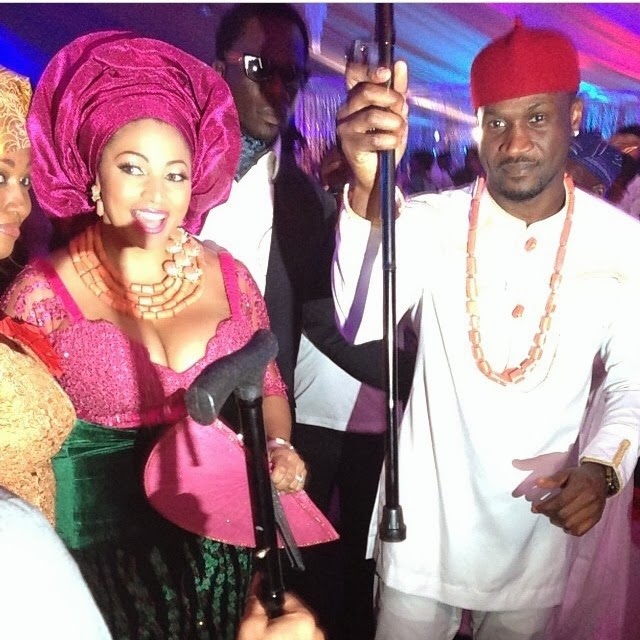 Genevieve Nnaji Advises Peter Okoye, Lola Omotayo On Happy Marriage