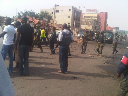 PHOTONEWS: 20 Killed In Easter Sunday Bomb Explosion In Kaduna