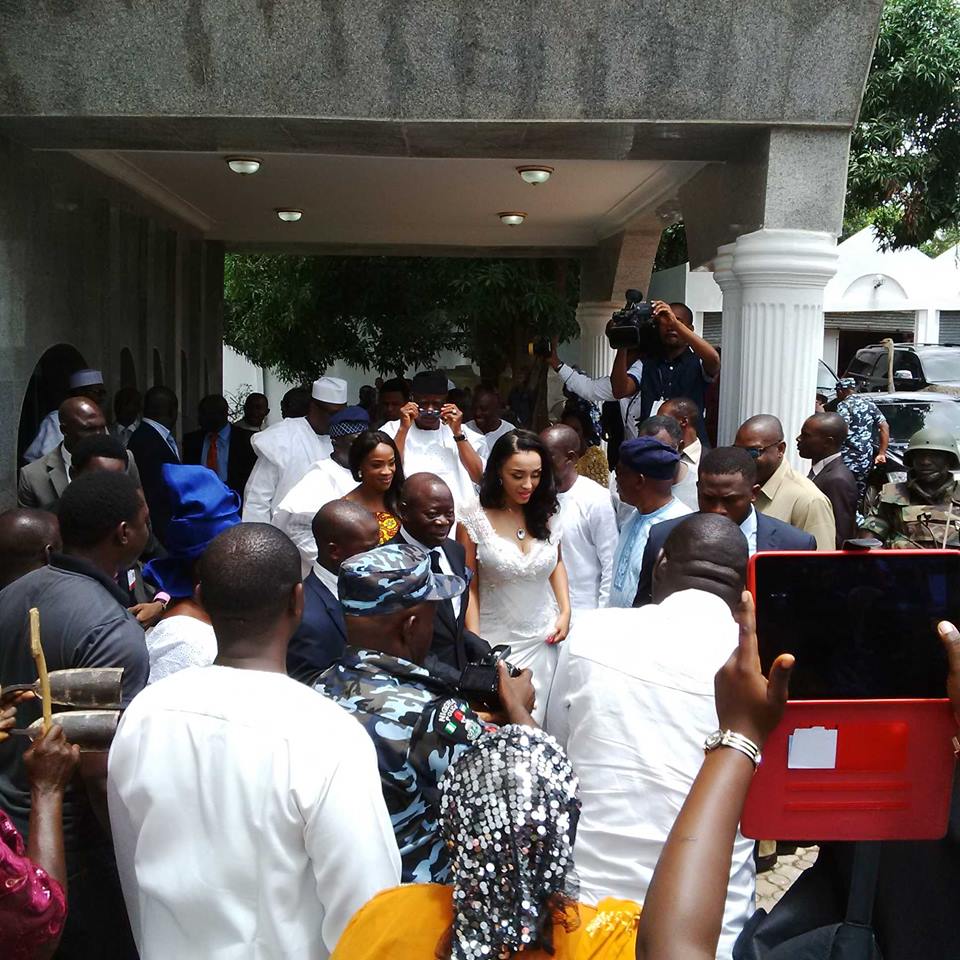 Nollywood Stars, Dignitaries Storm Edo State Governor’s Wedding (Photos)