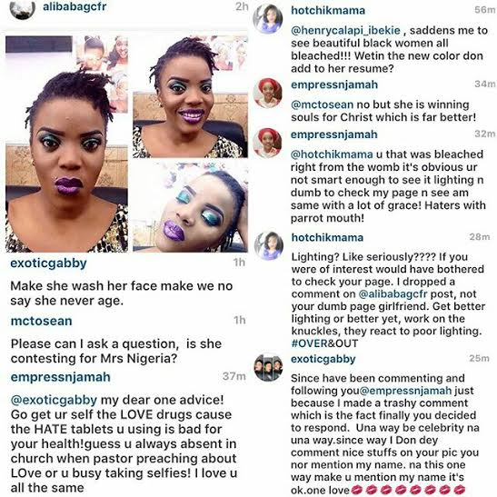 Empress Njamah In A Messy Fight