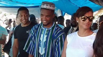 Samuel Etoo Praises Wife with Patoranking Song