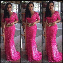 Style Inspiration: Lovely Ladies At Ebuka Obi- Uchendu’s Wedding (Photos)