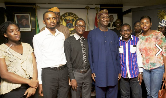 Ebola Visit: Gov. Fashola Finally Reveals Why His Hands Were Pocketed