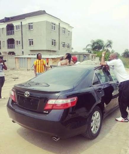 Flavour Splashes Car On Producer