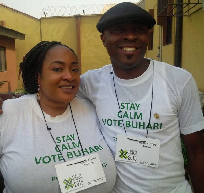 Foluke Daramola, Hubby Endorse Buhari