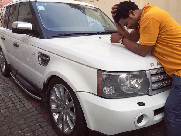 Frank Edwards Rewards Manager With Range Rover