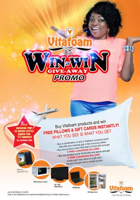 Funke Akindele Gets Juicy Vitafoam Brand Ambassadorial Deal