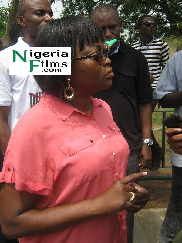 Funke Akindele Messed Up By Bouncer At AY Show